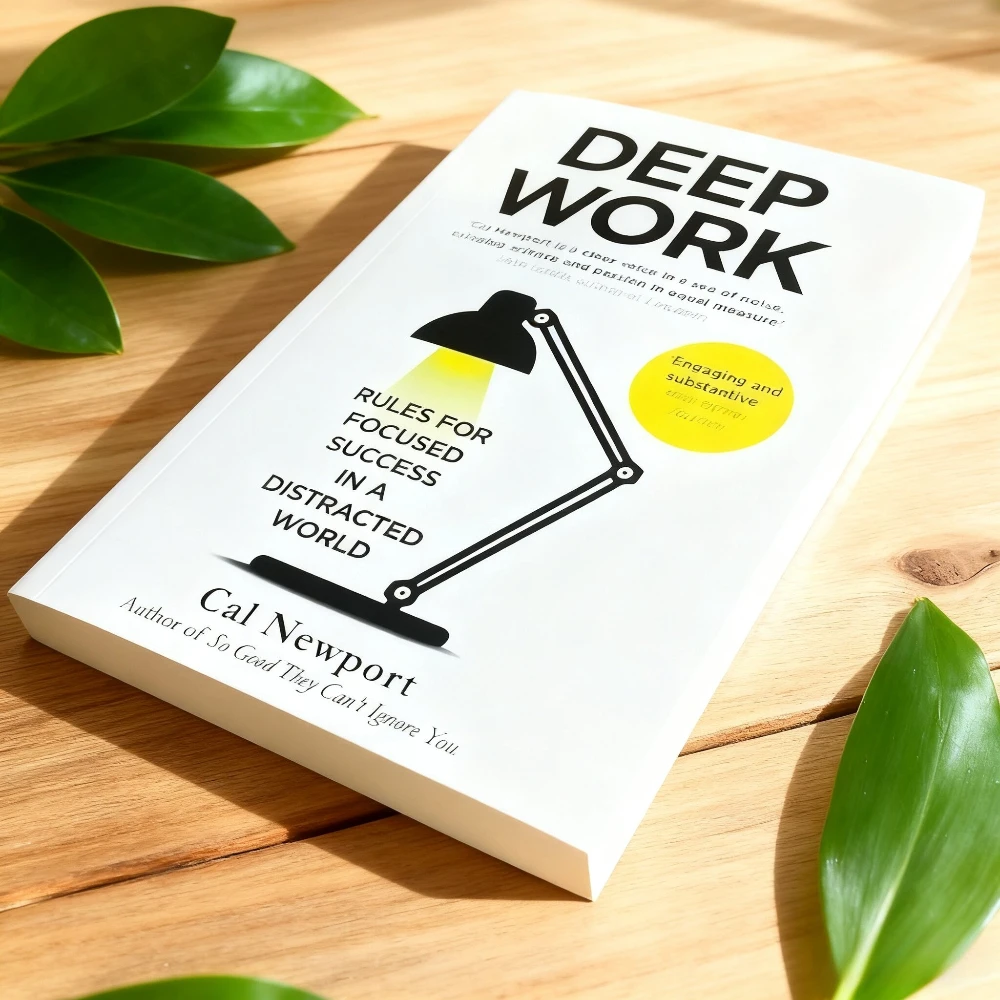 العمل العميق بقواعد كال نيوبورت للنجاح المركز في رواية عالمية مشجرة غلاف ورقي باللغة الإنجليزية