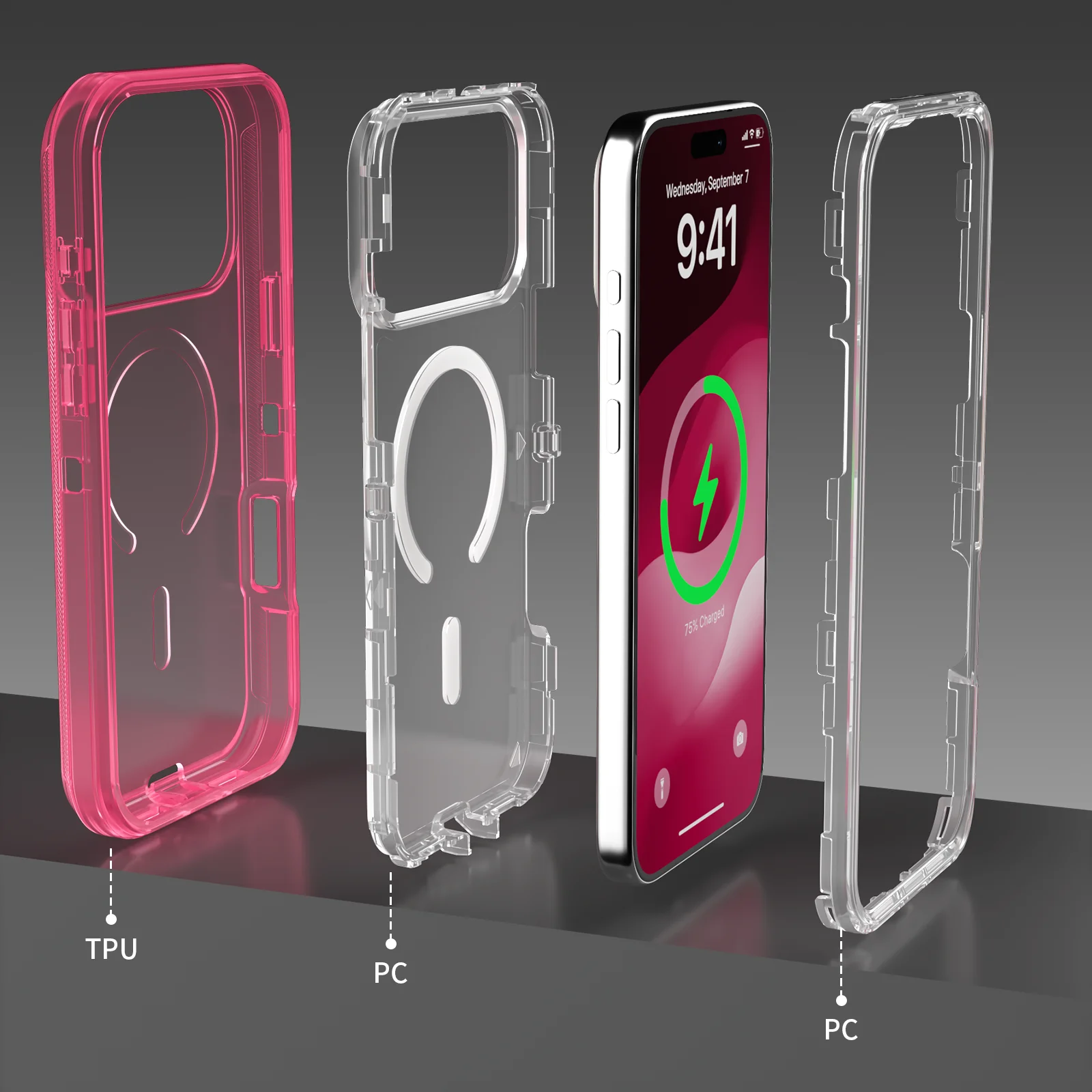 Heavy Duty Clear Symmetry OTT - đánh giá và giá Phone Cases Heavy Duty