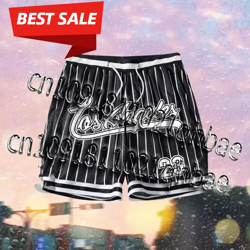 

Los Angeles #23 Basketball Shorts Men's Loose Beach Shorts Quick MOTO Shorts For Summer Women 3D Casual Oversized Sport Shorts