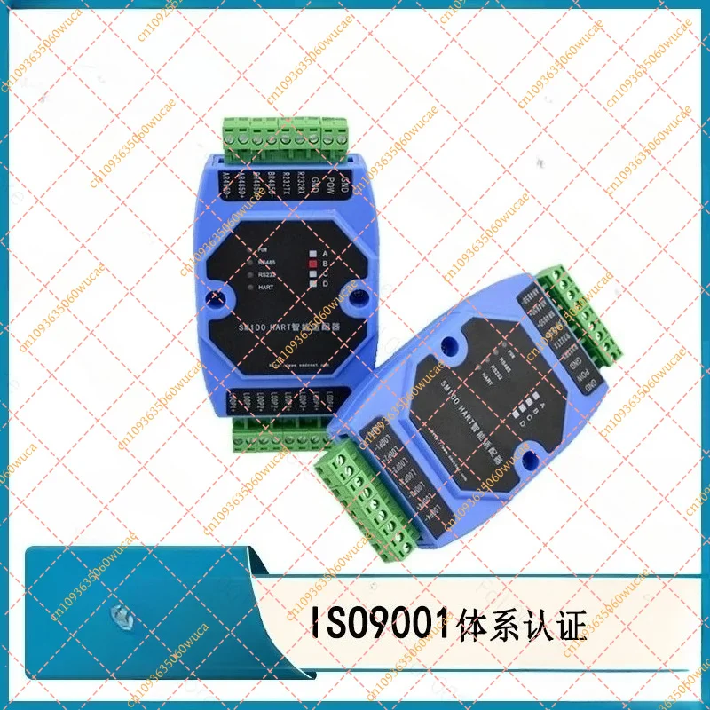 SM100-B HART Protocol Converter, HART to Modbus RTU Adapter with RS485 & RS232 Interfaces