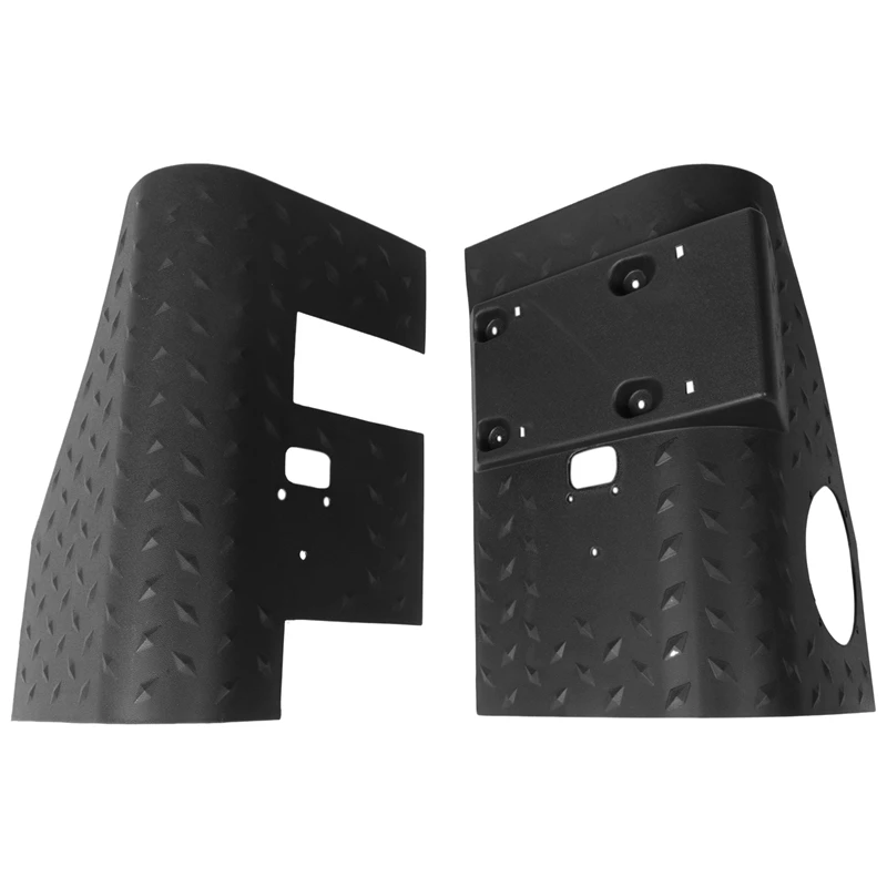 2Pcs Rear Corner Armor Tail Light Cover Guard Trim For Jeep Wrangler TJ 1997-2007