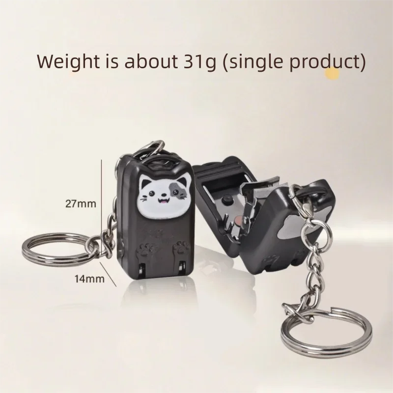 Mini Folding Nail Clippers Stainless Steel Nail Clippers Portable Manicure Tool Set Nail Clipper Kit Anti-Splatter Nail Clippers