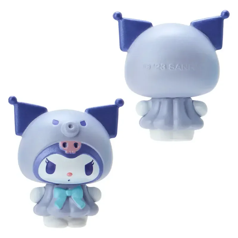 Mini Blind Box Sanrio Character Mermaid Series Figures ciondolo Anime Cinnamoroll Merlot Kuromi Doll Guess Bag regalo giocattolo per bambini