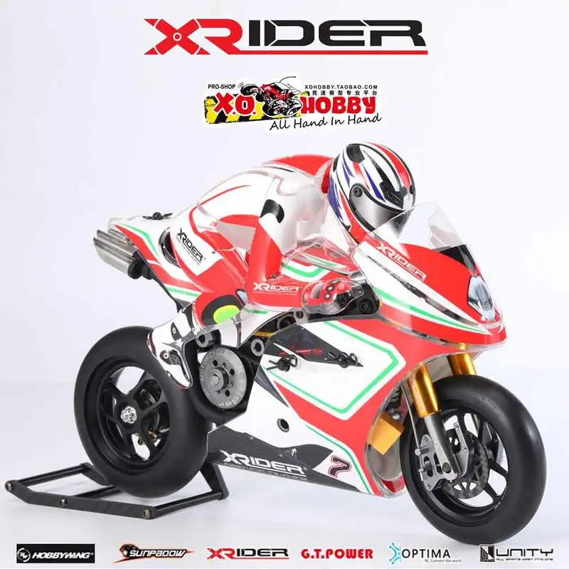 1/8 Rc Xrider Saturn7 7th Anniversary Edition Single Rocker Remote Control Motorcycle Model Arr Edition Motorcycle Toy Gift