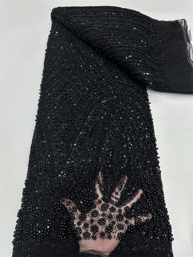 جودة عالية موضة الترتر الأفريقي تول المطرزة العريس أقمشة الدانتيل الفرنسية مطرز الترتر أقمشة الدانتيل لحفل الزفاف النيجيري ،