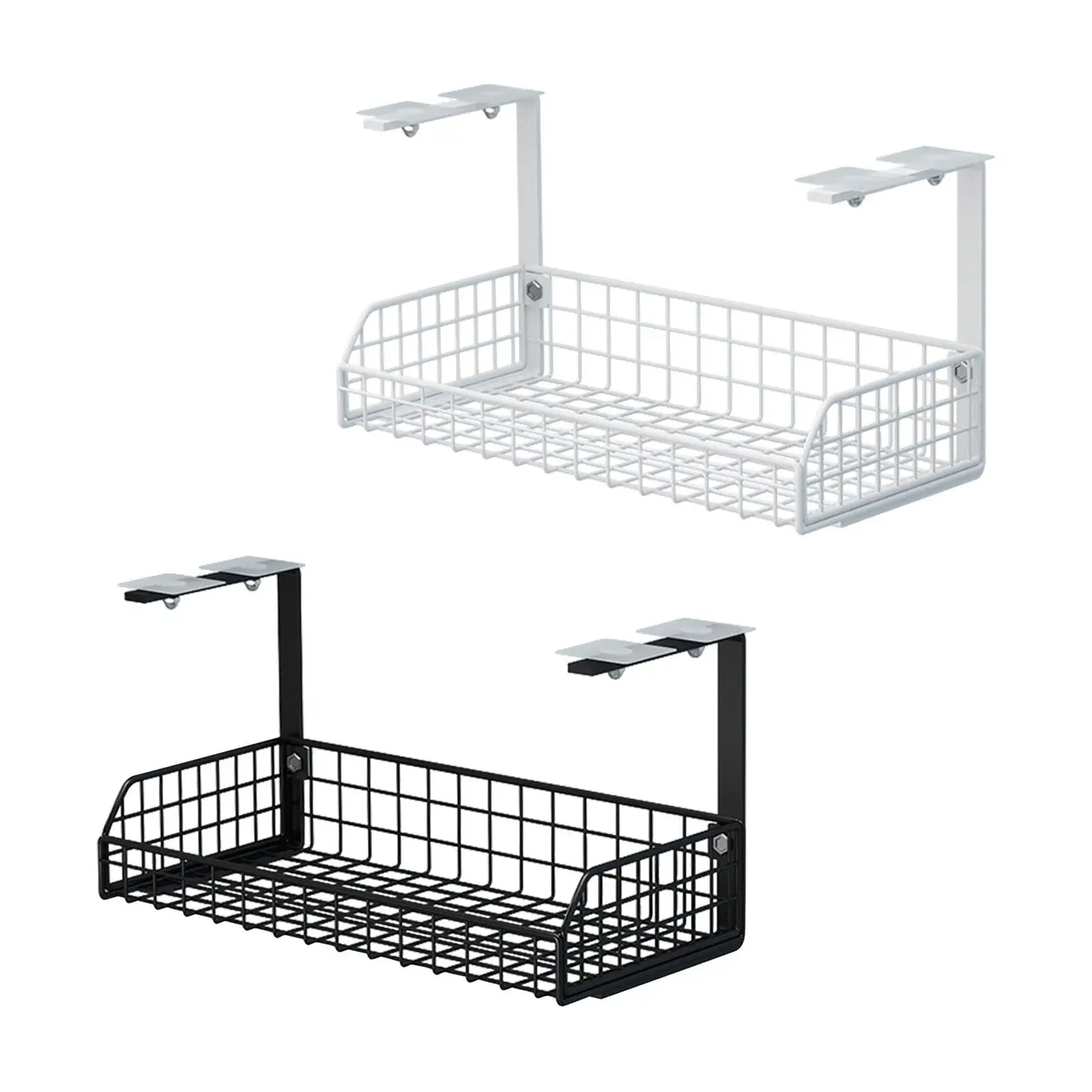 Under Desk Cable Organizer Cable Management Tray for Pantry Cupboard Cabinet