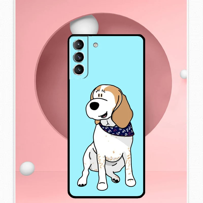 Beagle Dog Cover For Samsung Galaxy S23 S24 Ultra S8 S9 S10 S22 Plus Note 10 20 Ultra S20 S21 FE Case image 3