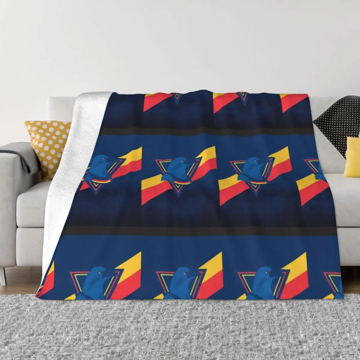 adelaide crows Throw Blanket Polar blanket Softest Blanket Baby Blanket