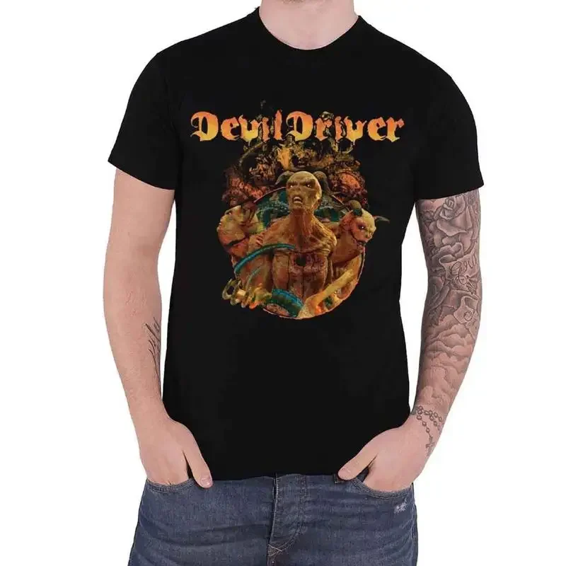 Devildriver T Shirt Keep Away From Me Band Logo New Official Mens Black