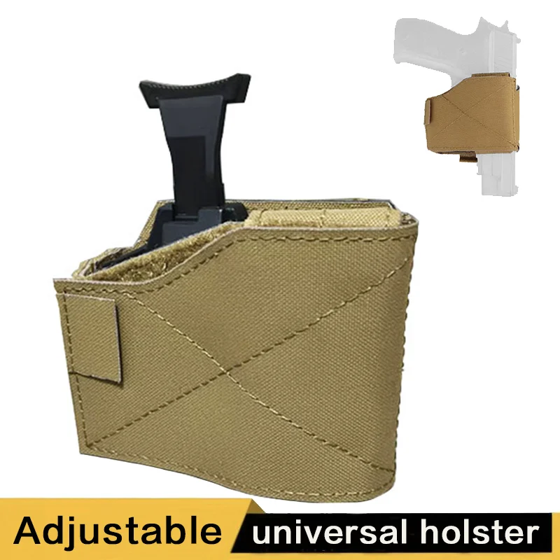 

Универсальная кобура для хранения, регулируемый держатель ремня MOLLE, подходит для Glock17/19 Beretta M9/1911