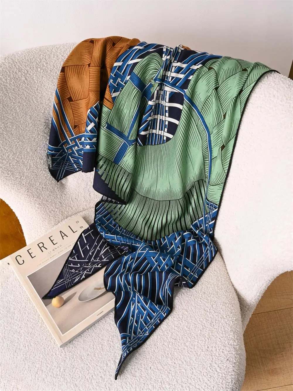 two-horse-triangular-shape-scarf-silk-wool-stole-neck-scarves-foulard-bag-belt-head-shoulder-decoration-gift-winter-accessories