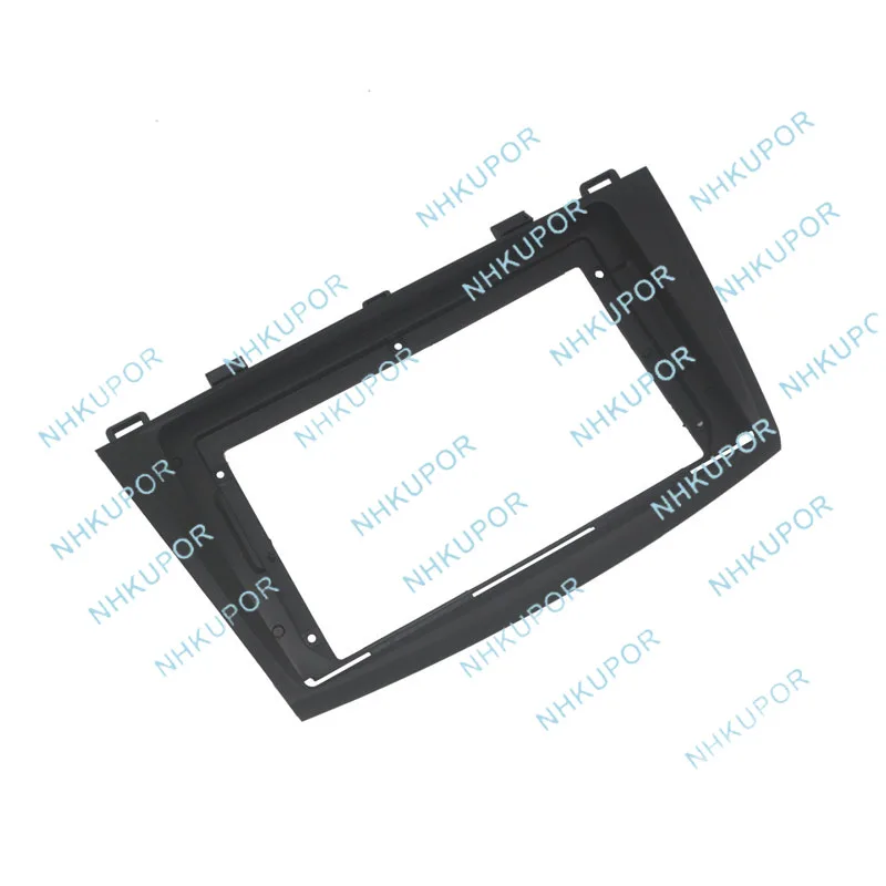 طقم إطارات ستيريو تلقائي لمازدا 3 Axela 2009 2010 2011 2012 2013 راديو السيارة تثبيت لوحة القيادة فآسيا جبل الحافة غطاء #3