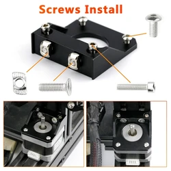 3D Printer Parts Z-axis Stepper Motor Upgrade Mount Holder Bracket Aluminum Alloy Fixing Base For Ender3-V2 Ender 3 Pro