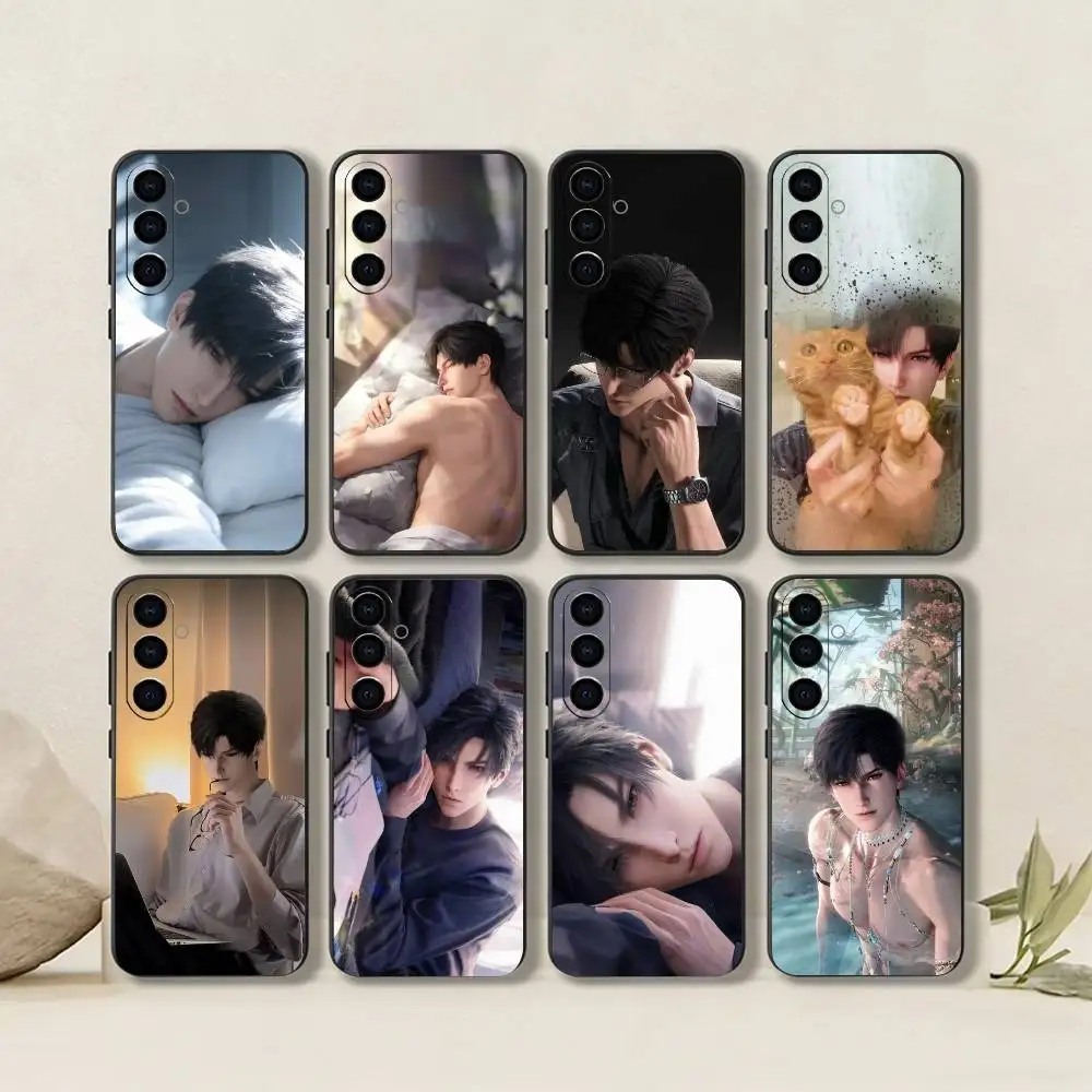 Z-zayne love&deepspace  Phone Case For Samsung Galaxy A73,A72,A71,A70,A53,A52,A51,Others Soft Black Cover