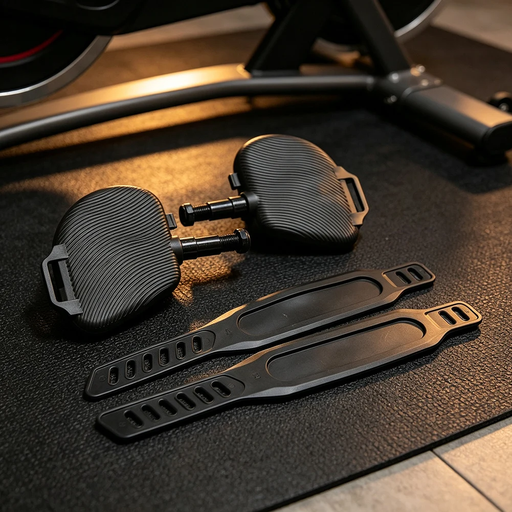 Dynamic Cycling Anti-slip Pedal  Parts Exercise Bike Extended Axle Pedal Portable Fitness Equipment