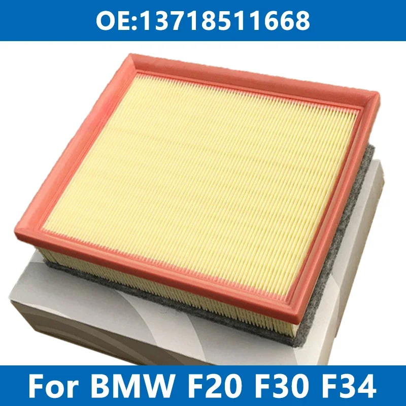 Car Air Filter Cleaner Element 13718511668 For BMW F20 F22 F30 F31 F32 F34 F36 116d 218d 320d 325 420d Engine Air Intake Filter