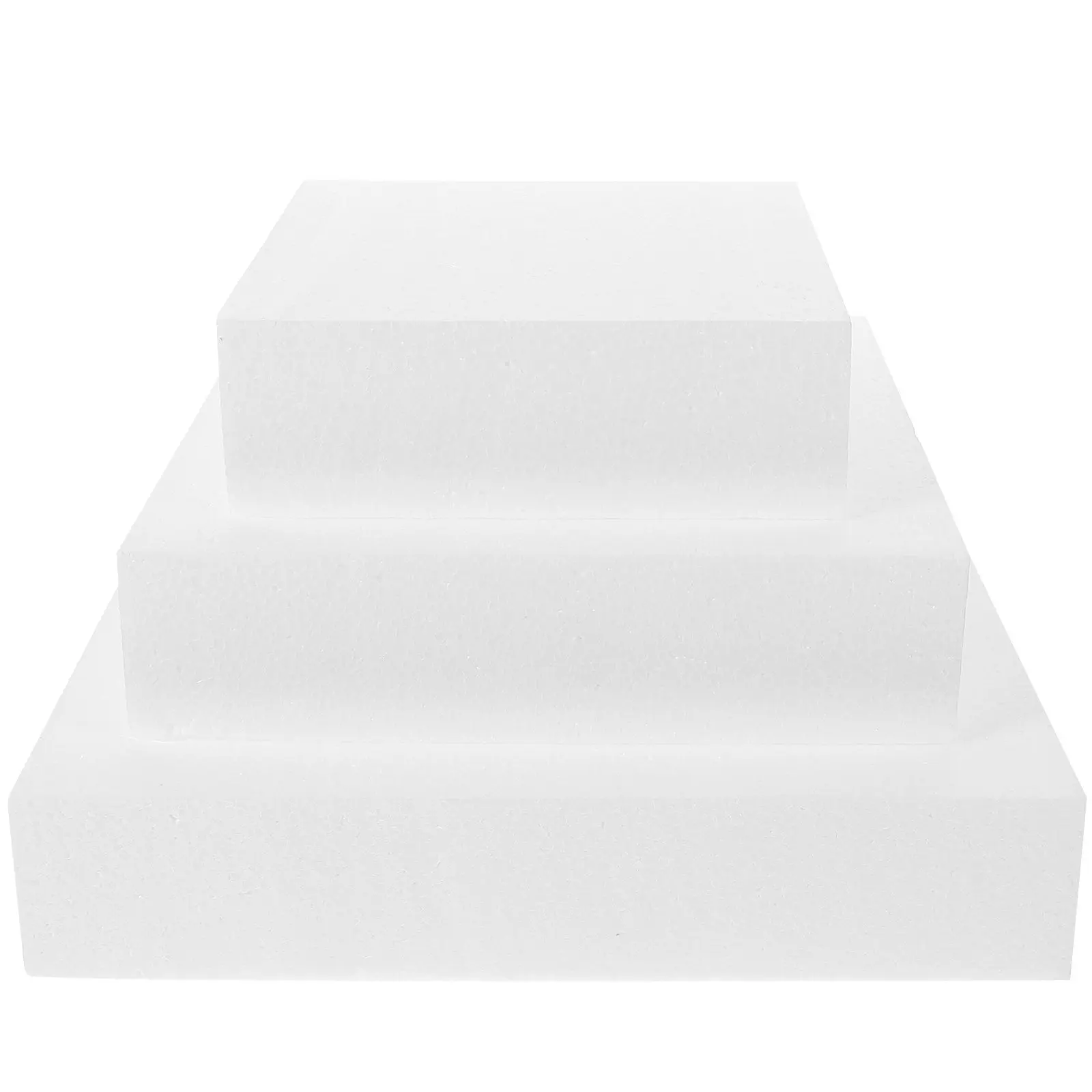 3Pcs Foam Cake Dummies Fake Cake Decorating Practice Supplies Reusable Bakery Prop Wedding Craft DIY Tools Party Supplies