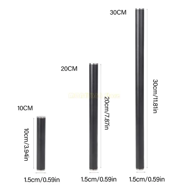 F62C 확장 막대 삼각대 마운트 모노 포드 확장로드 DSLR 카메라 용 1/4 인치 스레드 카메라 액션 카메라 삼각대 스태빌라이저