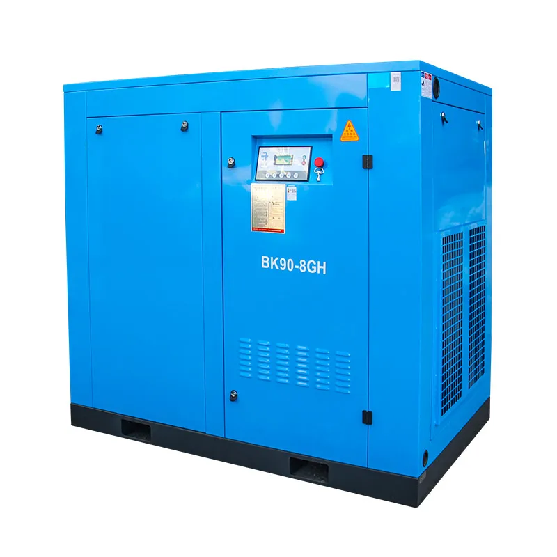 kaishan 90kw fixed speed industrial screw air compressor BK90-8G