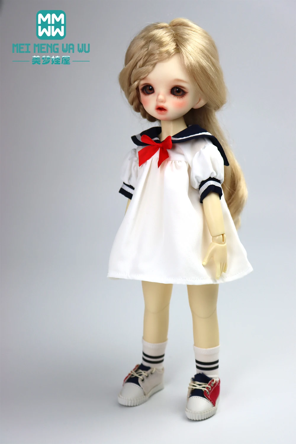 يناسب 28-30 سنتيمتر 1/6 BJD الملابس YOSD أزياء الزي المدرسي هدية