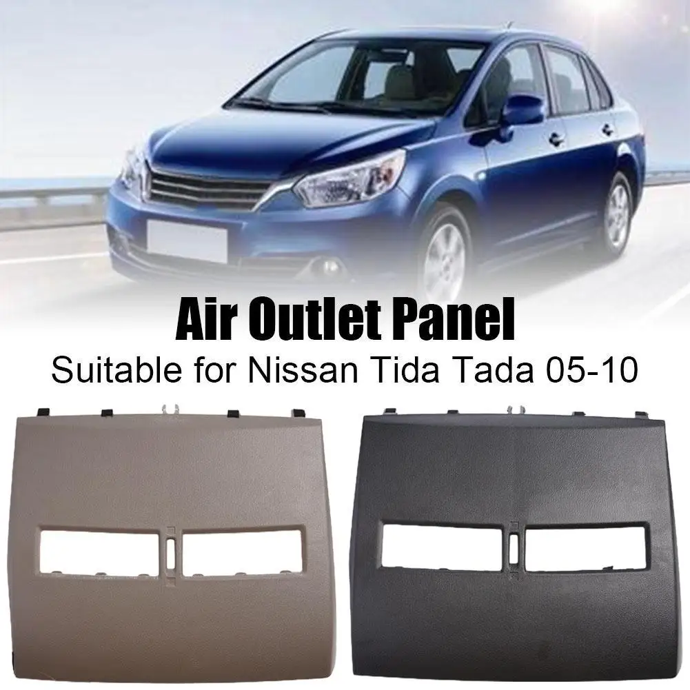 For Nissan Tiida 2005 - 2011 Car Finisher-Instrument Middle Cover Panel Cover Front Vents Conditioner Air Outlet Dashboard