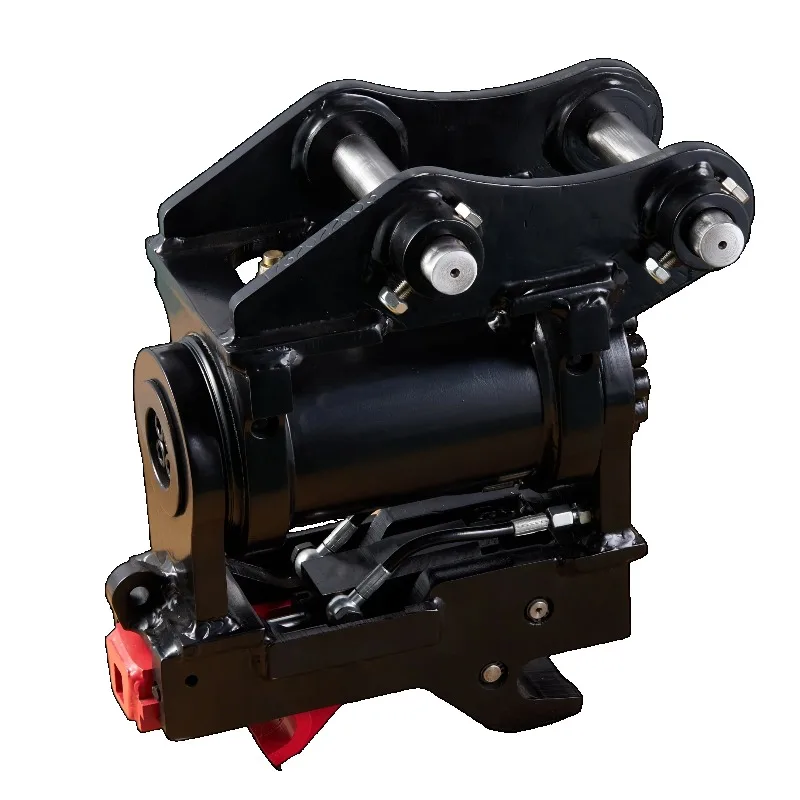 180 degree tilt quick coupler and hook for 1-30 ton excavators with motor core components