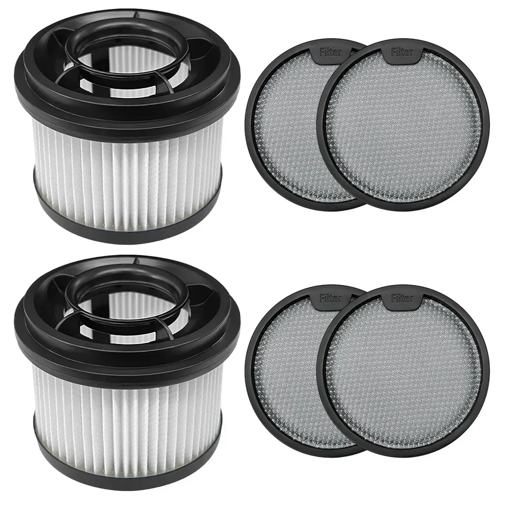 4/2 para pré filtro + 2/1 filtro de motor prevenção eficaz de poeira para dreame z10 station/u10/u20/p10/p10 pro peça de aspirador de pó