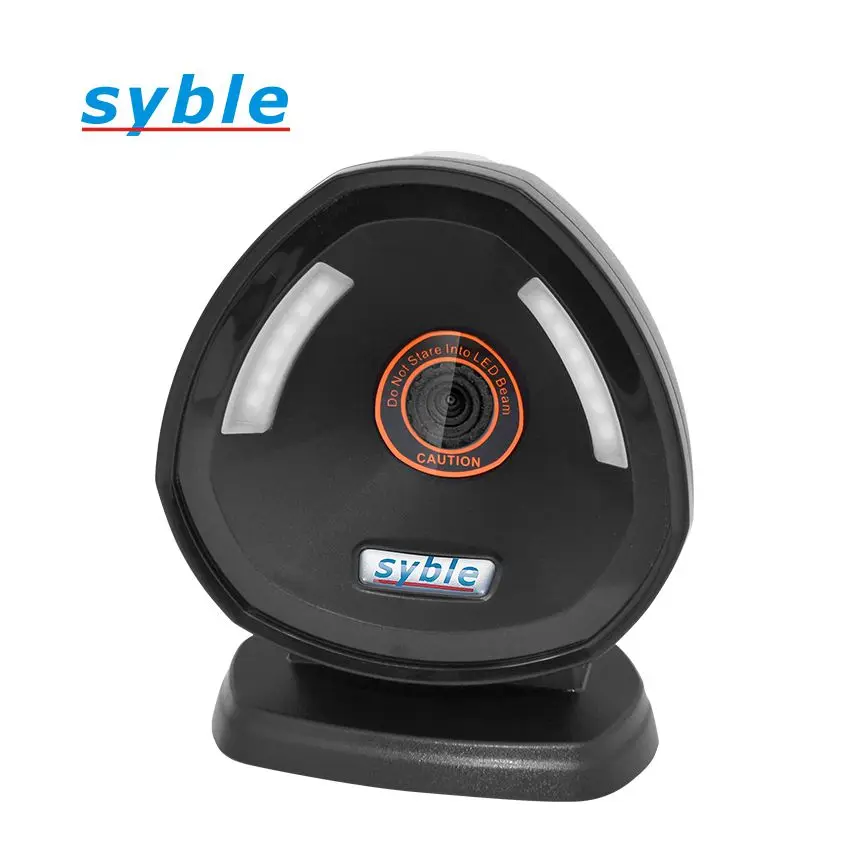 

Syble High performance Desktop 2D QR Code Omni Directional Barcode Scanner USB Port Auto Sensor POS Bar code Scanner