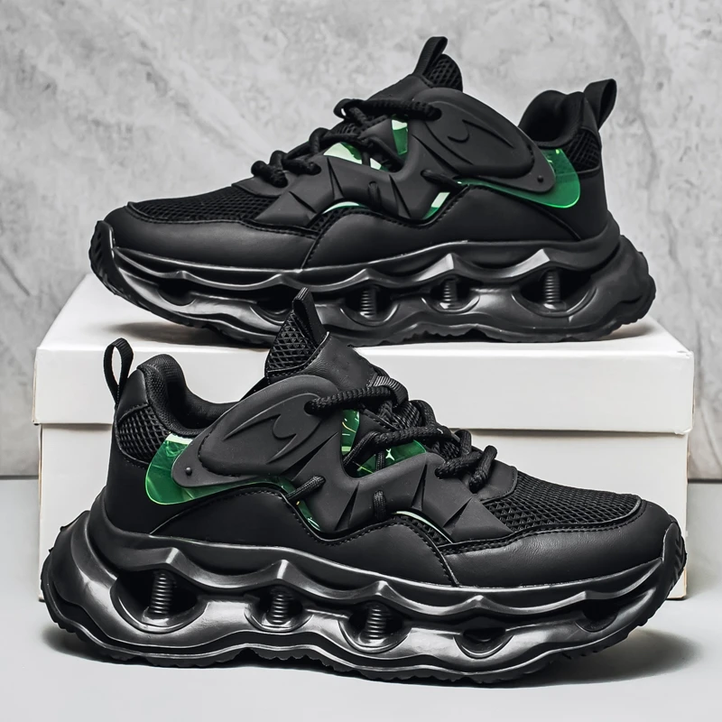 

Мужская повседневная спортивная обувь, удобная модная легкая спортивная обувь для бега, женская дышащая индивидуальная конструкция, высокое качество, уличный дизайн