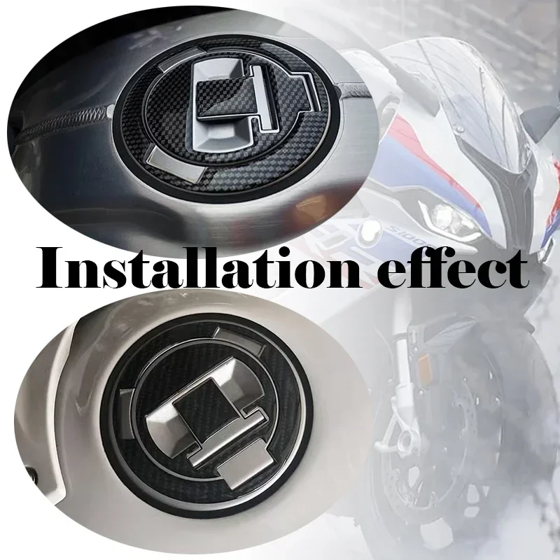 Motorcycle fuel tank pad decals for BMW R1200GS 2008-2012 S1000RR F800R F650GS HP2 Sport gas oil cap cover sticker protector