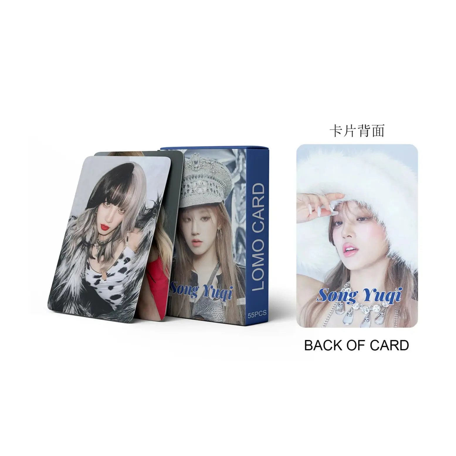 55szt Kpop Gidle Lomo Cards Song Yuqi SOLO Photocard New Album Photo Print Cards Set Fans Collection