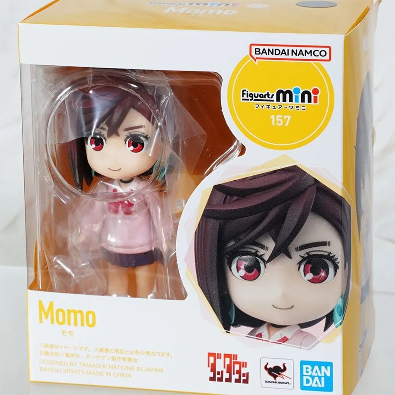 بانداي حقيقية Figuarts Mini DAN DA DAN Momo Okarun أنيمي عمل الشكل تحصيل المفاصل المنقولة نموذج اللعب الحلي هدية طفل