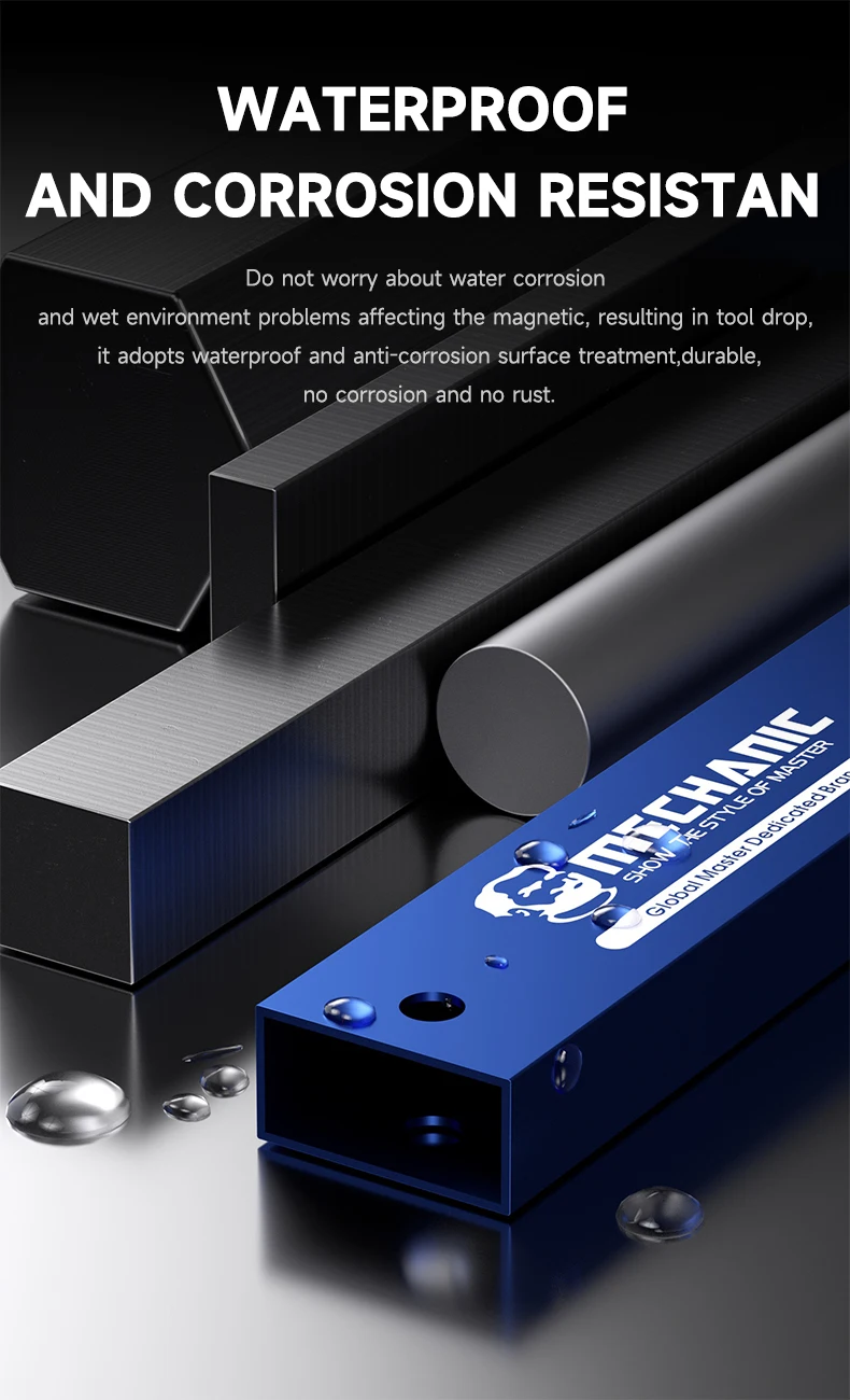 MECHANIC MAG25 Super Absorption Magnetic Absorption Bar Metal Storage Screwdriver Phone Repair Fixtures Kitchen Tool image 3