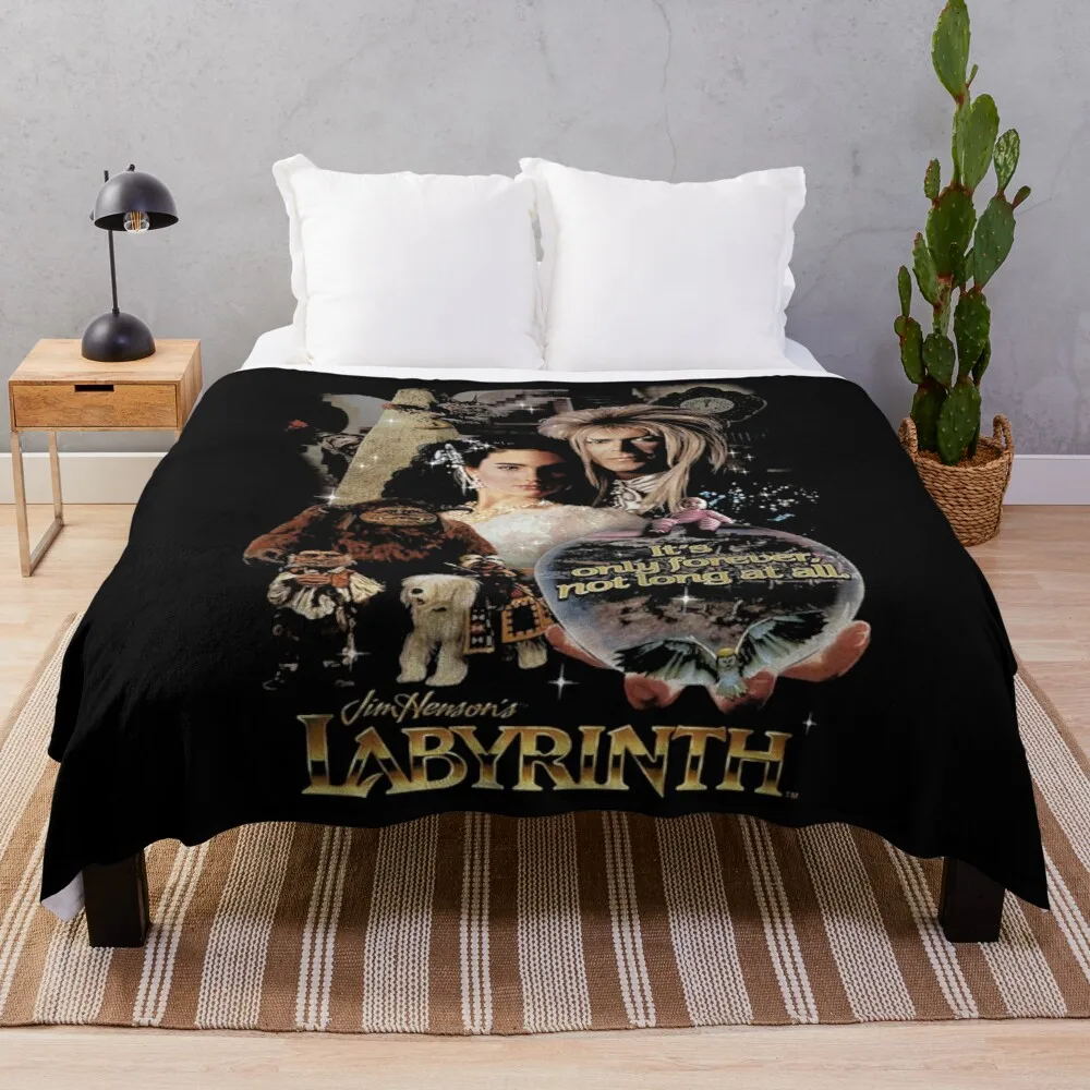 

Not long at all the labyrinth film idol art gift for fans Throw Blanket