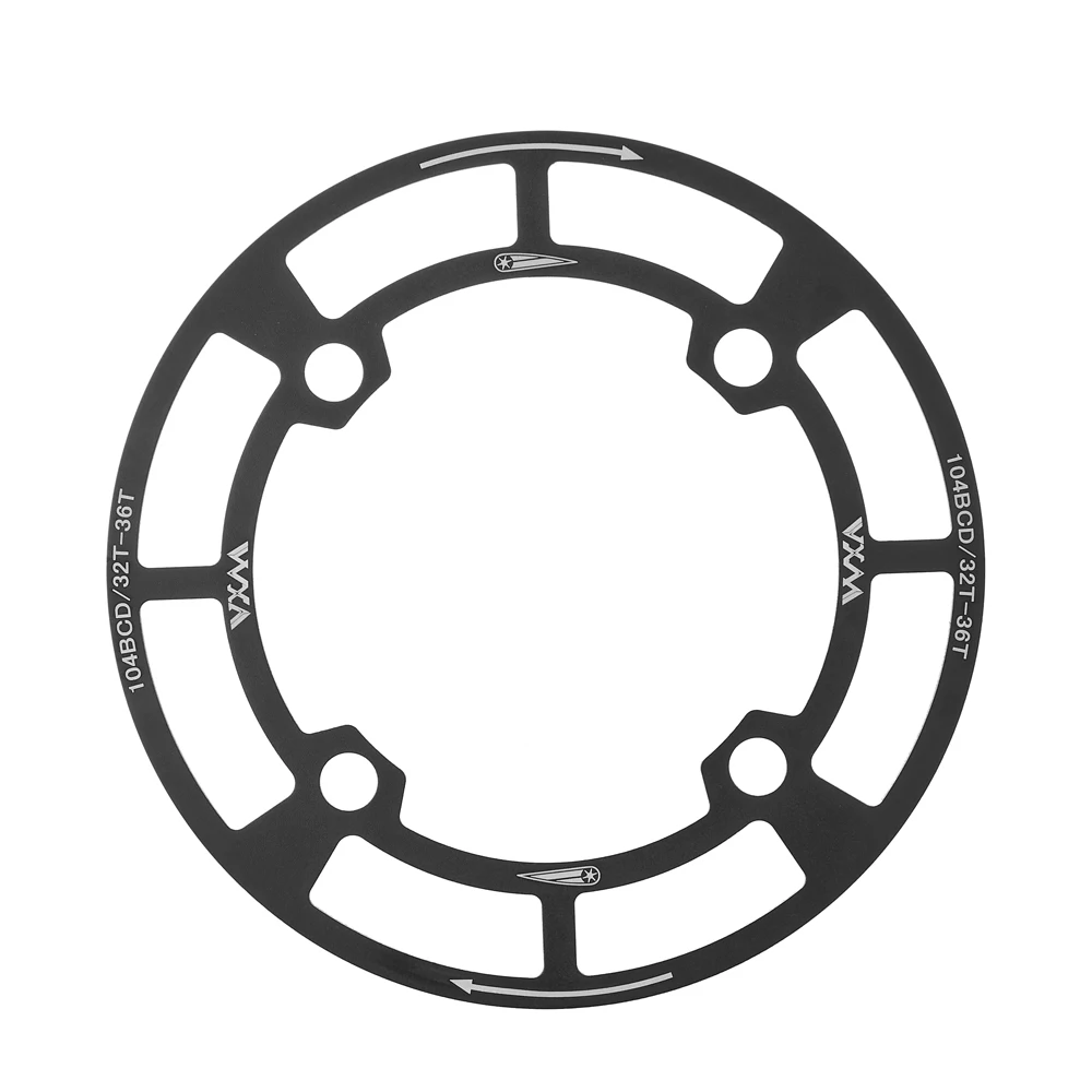 104BCD Fahrrad Kurbelgarnitur Schutzhülle Kurbelkette Rad Ring Schutzfolie 104 BCD Kettenrad Ring 32 34 36 38 40 42T – Detail 11