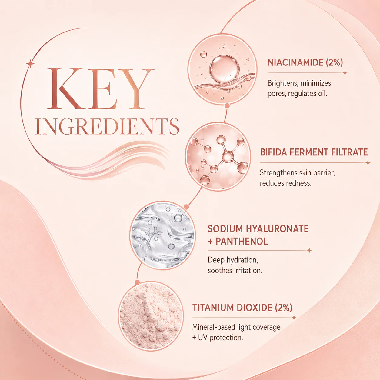 30ml CC Tinted Serum Color Correcting Face Serum, Lightweight Hydrating Skincare Infused with Niacinamide for Even Skin Tone