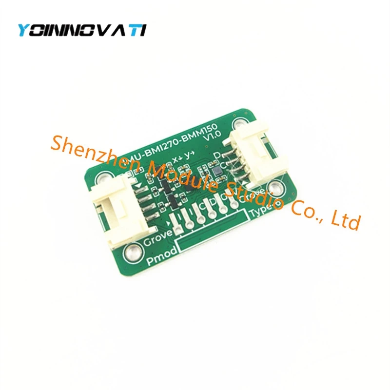 1PCS BMI270+BMM150 9DOF 9-Axis Attitude Sensor Module Accelerometer Gyroscope Magnetometer