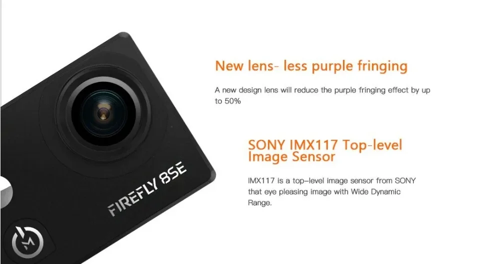 In Stock Hawkeye Firefly 8SE new design than Hawkeye Firefly 8S 170 Degree Super-View Bluetooth FPV Sport Action Cam