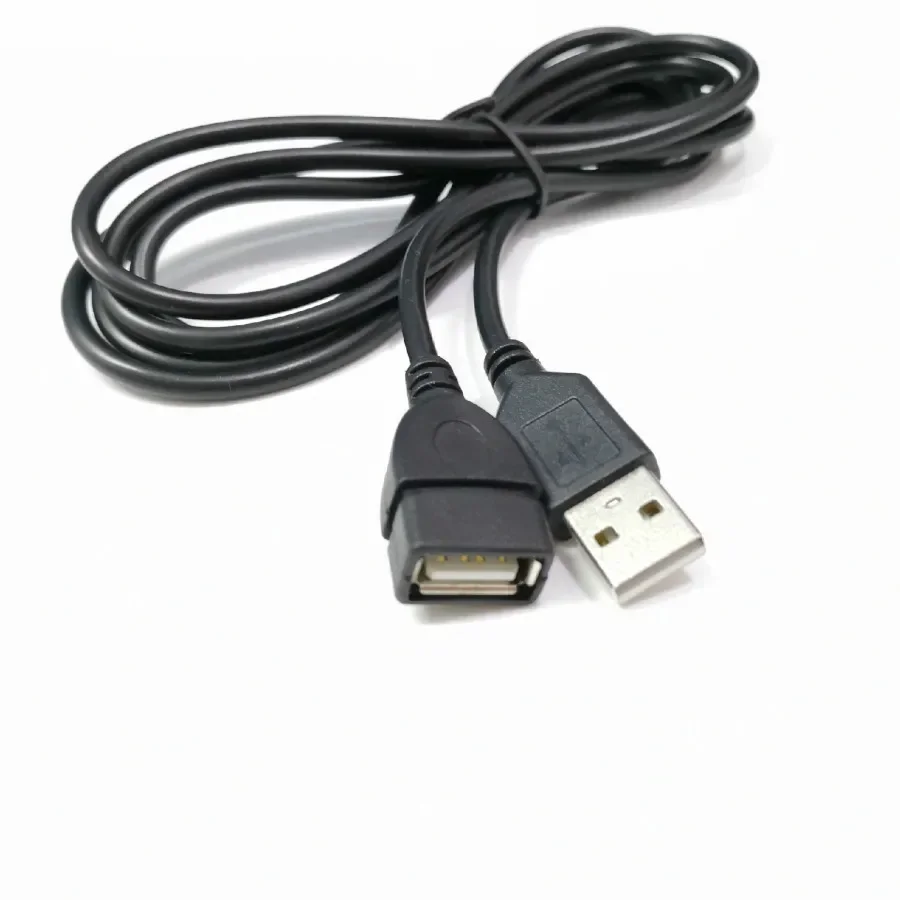 200 Uds Cable de extensión USB 2,0 3m tipo A Cable extensor macho a hembra para accesorios de Mini juegos PS Classic