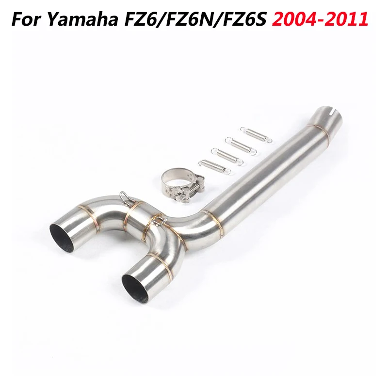 

Escape Motorcycle Middle Connect Tube Mid Link Pipe Stainless Steel Exhaust System For Yamaha FZ6/FZ6N/FZ6S 2004-2011