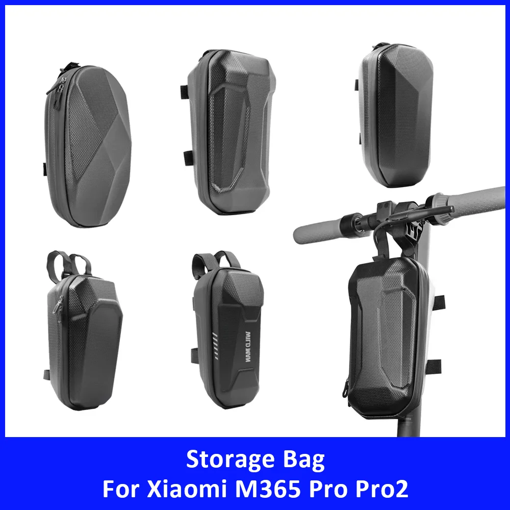 

Universal Handlebar Hard Shell Front Bag for Xiaomi M365 Pro Pro2 Electric Scooter Accessories Waterproof Hanging Storage Bag