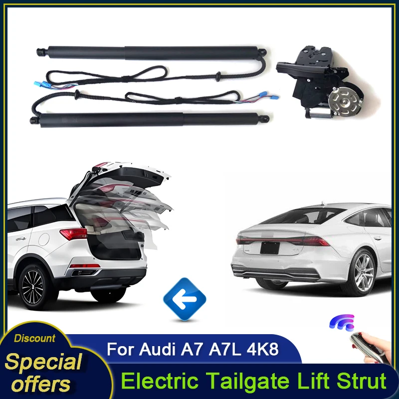 

For Audi A7 A7L 4K8 Sedan 2018~2024 Car Electric Tailgate Tail Gate Strut Vehicle Power Rear Door Lift System Kit for Trunk