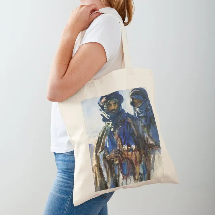 John Singer Sargent Bedouins Tote Bag Beach bag reusable shopping bags Women's shopper