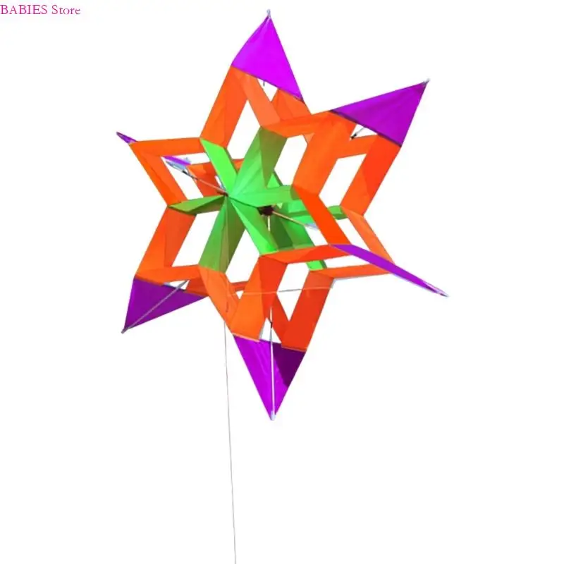C9GB Cetas flores hechas mano para niños Colorido color color brillante Tabón volador aire libre Diseño liviano
