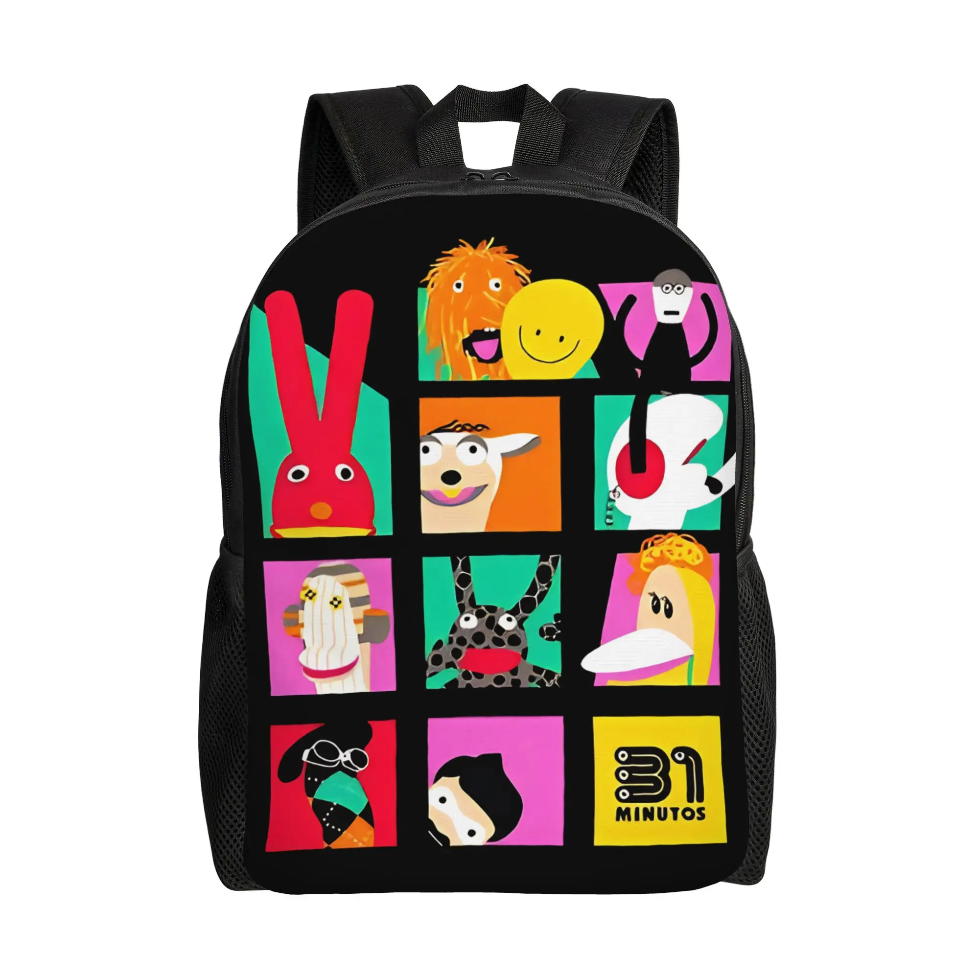 

31 Minutos Backpack for Men Women Fashion Student Work Daypack Chilean Comedy College Shoulder Bag Outdoor