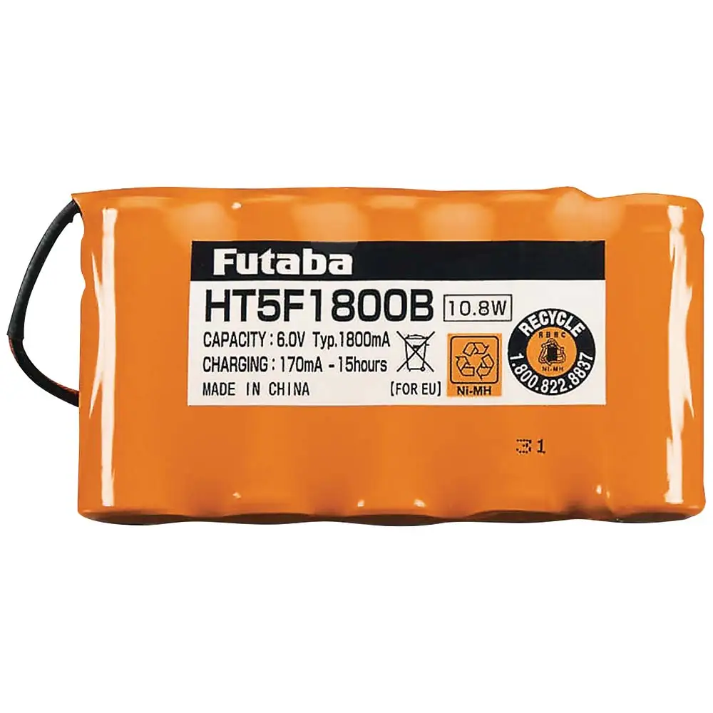 Original Futaba HT5F1800B NiMH Transmitter NiMH Battery 1800mAh 6V for 4PX/14SG transmitter radio system