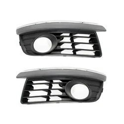 Bumper Fog Light Chrome Grille Fog Light Cover Fog Light Grille Car for VW Jetta V MK5 1K0853665A 1K0853666A