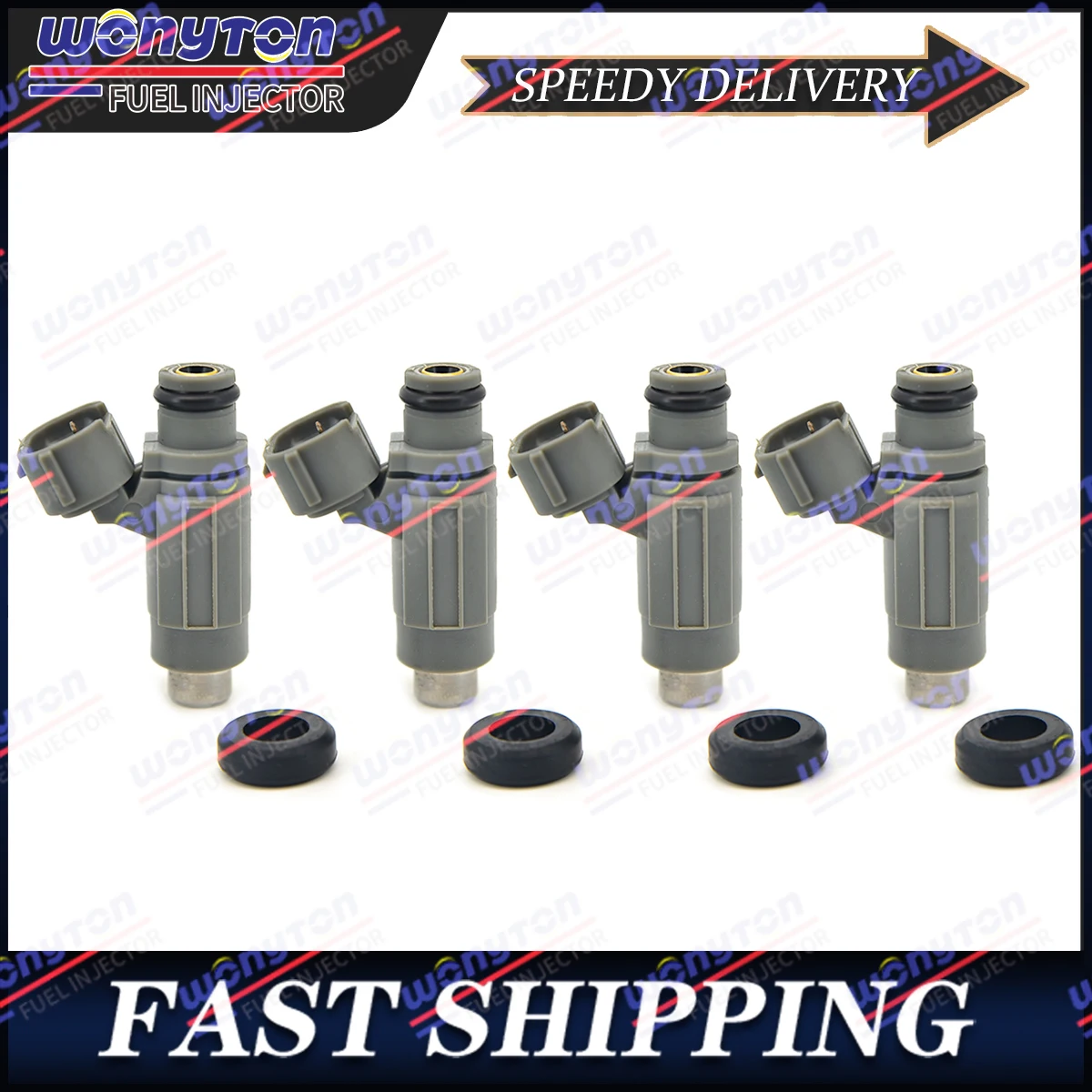 4Pcs For Fuel Injectors 15710-48G00 Suzuki Boulevard M109R C109R M90 GSX-R600