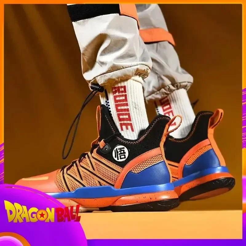 

New Dragon Ball Anime Son Goku Kakarotto Basketball Shoes Men Women Breathable Sports Shoes Student Youth Non-slip Sneakers Gift