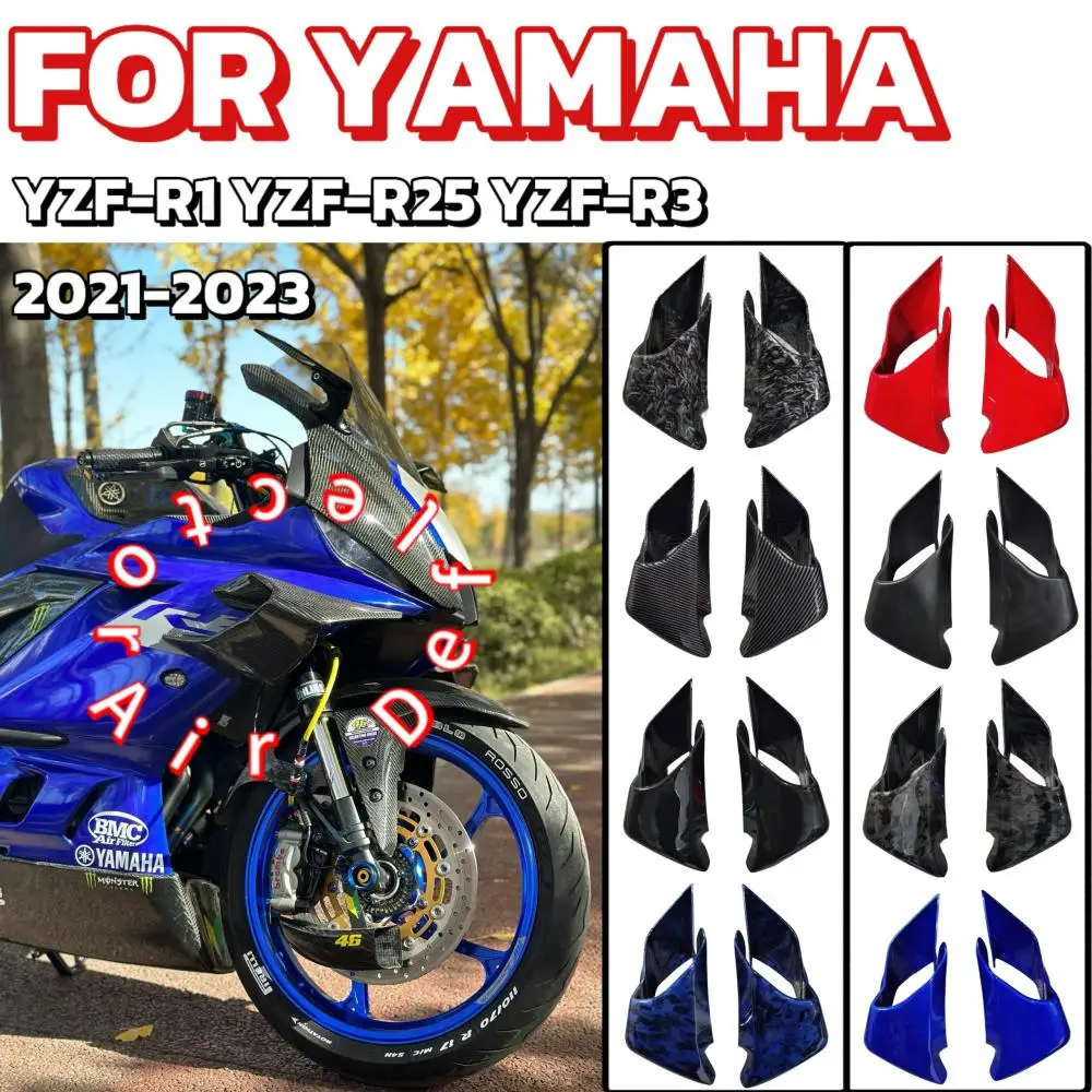 

YZF-R1 R25 R3 2015-2024 Wind Knife Deflector Fairing Shell Modification Part - Fixed Wind Wing for Yamaha Motorcycles